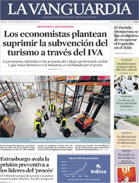 Portada La Vanguardia 2025-11-07