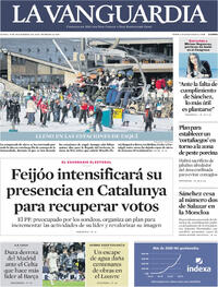 Portada La Vanguardia 2025-12-08