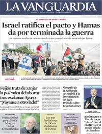 Portada La Vanguardia 2025-10-10