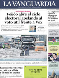 Portada La Vanguardia 2025-11-10