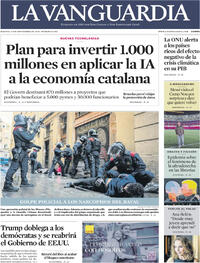 Portada La Vanguardia 2025-11-11