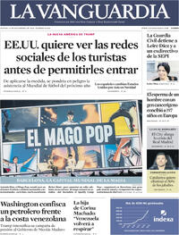 Portada La Vanguardia 2025-12-11