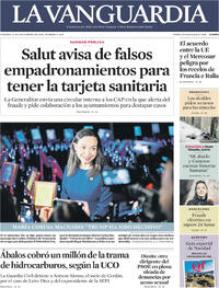 Portada La Vanguardia 2025-12-12