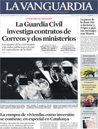 Portada La Vanguardia 2025-12-13