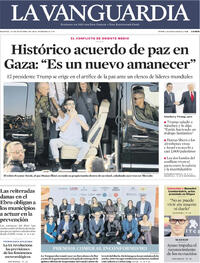 Portada La Vanguardia 2025-10-14
