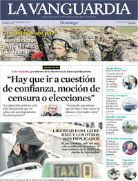 Portada La Vanguardia 2025-12-14