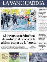 Portada La Vanguardia 2025-09-15
