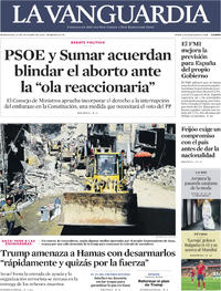 Portada La Vanguardia 2025-10-15