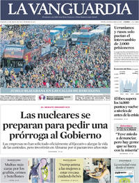 Portada La Vanguardia 2025-05-17