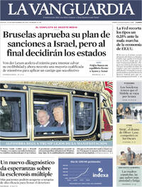 Portada La Vanguardia 2025-09-18