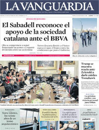 Portada La Vanguardia 2025-10-18