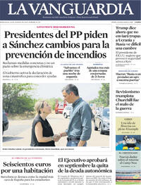 Portada La Vanguardia 2025-08-20