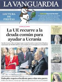 Portada La Vanguardia 2025-12-20