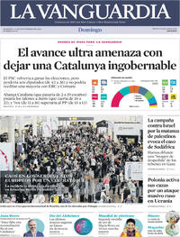 Portada La Vanguardia 2025-09-21