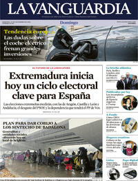 Portada La Vanguardia 2025-12-21