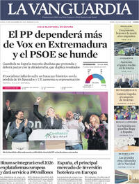 Portada La Vanguardia 2025-12-22