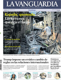 Portada La Vanguardia 2025-08-24