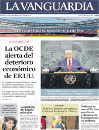 Portada La Vanguardia 2025-09-24