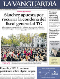 Portada La Vanguardia 2025-11-24