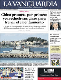 Portada La Vanguardia 2025-09-26