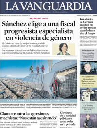 Portada La Vanguardia 2025-11-26