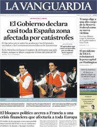 Portada La Vanguardia 2025-08-27