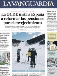 Portada La Vanguardia 2025-11-27