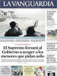 Portada La Vanguardia 2025-12-27