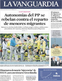 Portada La Vanguardia 2025-08-28