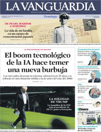 Portada La Vanguardia 2025-09-28