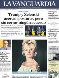 Portada La Vanguardia 2025-12-29