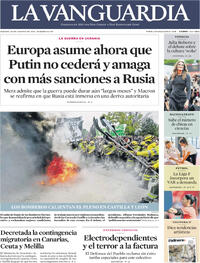 Portada La Vanguardia 2025-08-30