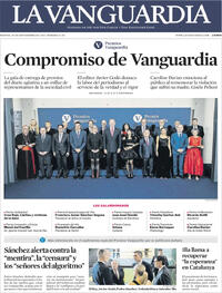 Portada La Vanguardia 2025-09-30