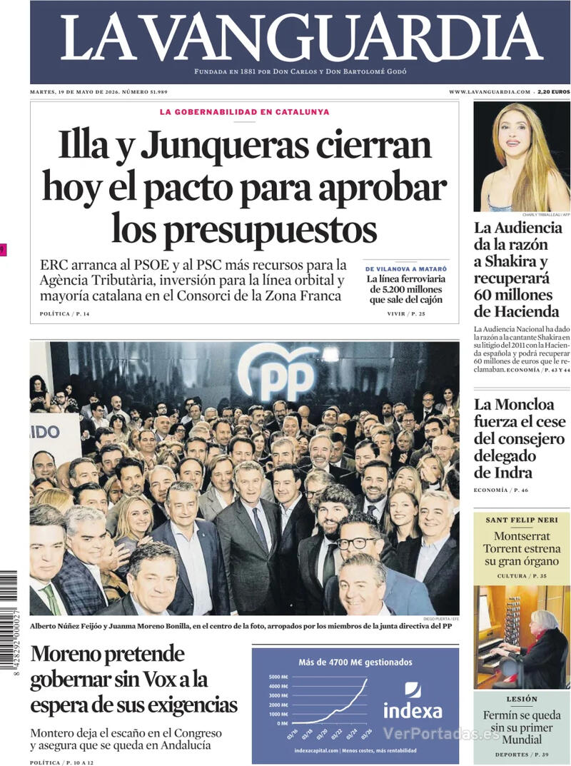Portada El Correo 2026-05-19