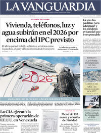 Portada La Vanguardia 2026-01-01