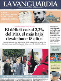 Portada La Vanguardia 2026-04-01