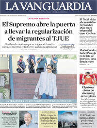 Portada La Vanguardia 2026-07-01