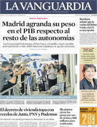 Portada La Vanguardia 2026-10-01