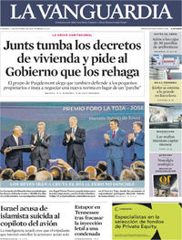 Portada La Vanguardia 2026-10-02
