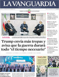 Portada La Vanguardia 2026-03-03