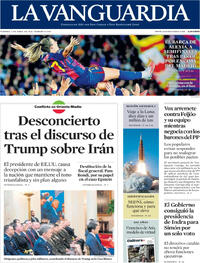 Portada La Vanguardia 2026-04-03