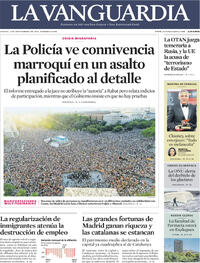 Portada La Vanguardia 2026-09-03