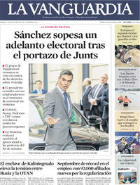 Portada La Vanguardia 2026-10-03