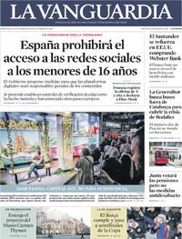 Portada La Vanguardia 2026-02-04