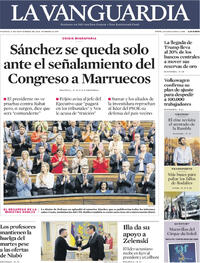 Portada La Vanguardia 2026-09-04