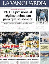 Portada La Vanguardia 2026-01-05