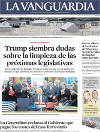 Portada La Vanguardia 2026-02-05