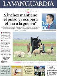 Portada La Vanguardia 2026-03-05