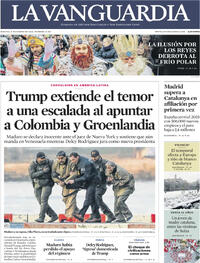 Portada La Vanguardia 2026-01-06