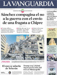 Portada La Vanguardia 2026-03-06